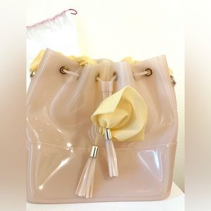 KARTELL Grace K Purse Made in Italy Plastic New with Dust bag